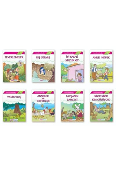 Mavi Deniz Yayınları Mavi Deniz 1. Sınıf Hikaye Setimiz Renkli Heceli