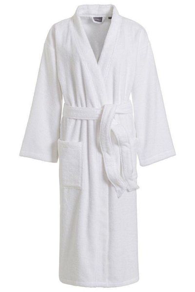 MEŞELİ TEKSTİL White Curl Hotel Bathrobe Unisex