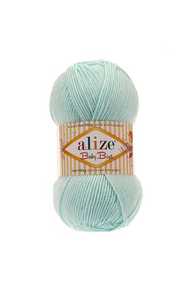 Alize Baby Best Hand Knitting Yarn Μαλλί Κωδικός χρώματος: 19 - Water Green