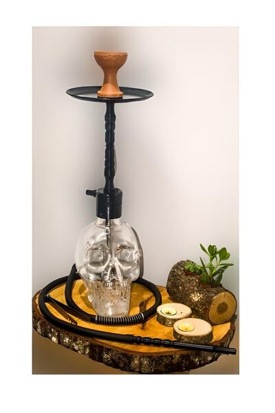 AVO-CATTO Mini Boy Nargile Kuru Kafa Puf Çelik  Nargile Takımı