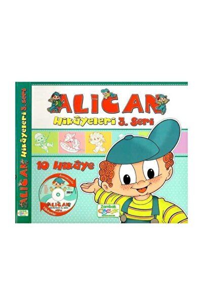 Zambak Yayınları ALİCAN HİKAYELERİ 3.SERİ (10 KİTAP)+DVD