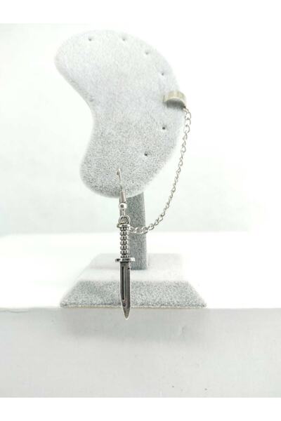 Fugusugu Bayonet Tragus Sıkıştırma Küpe