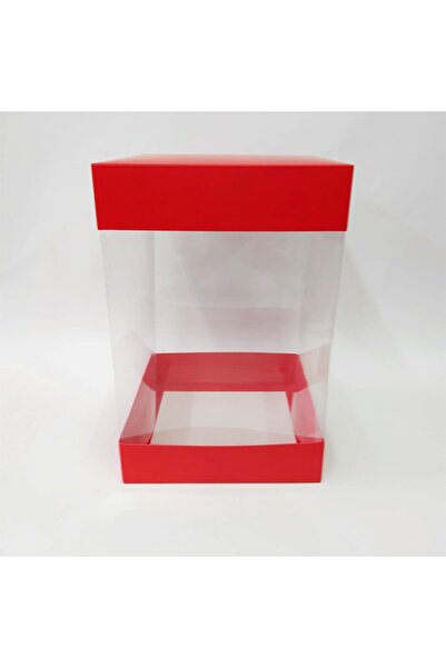 kadir kutu 20x20x30 Kırmızı Kutu 1'li