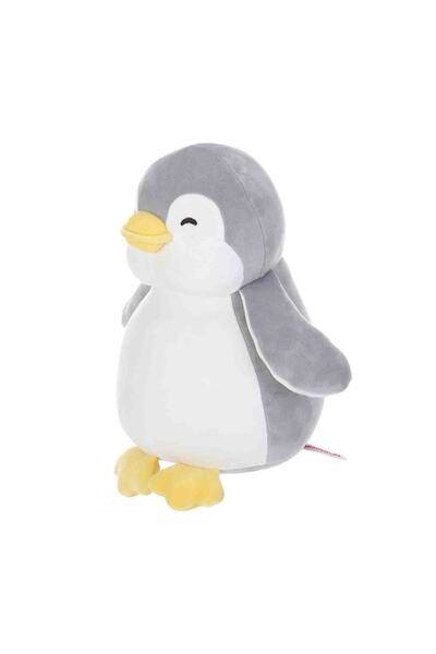 Miniso Küçük Penguen Peluş Oyuncak Gri 28 Cm