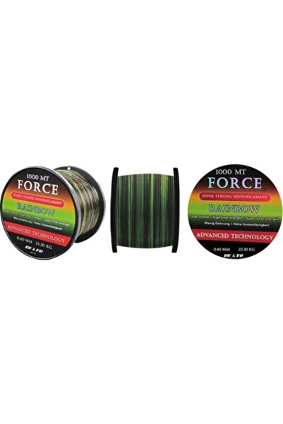 EFFE Force Rainbow Renkli 1000 Metre Misina