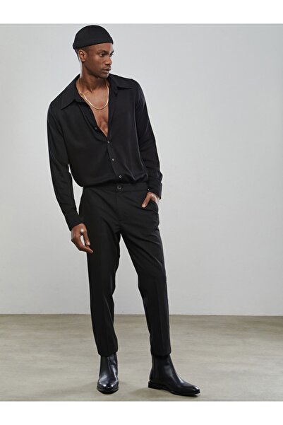 Dear Deer Black Deluxe Pantolon