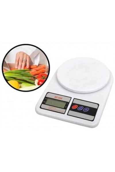 FırsatYeri Mutfak Tartısı Lcd Ekranlı Dijital Hasas Mutfak Terazisi Pilli