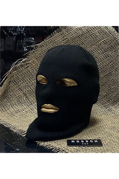 freedom fashion Men's Black Winter Snow Mask