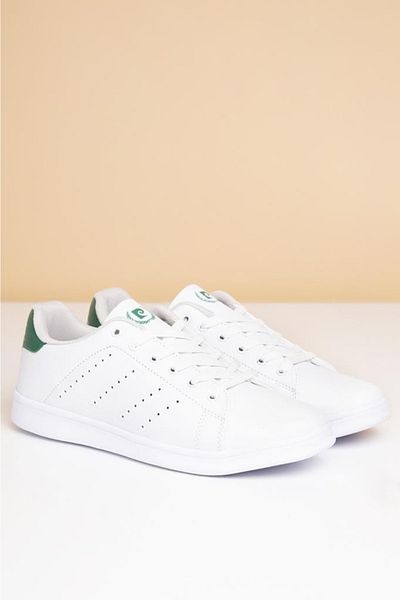 Pierre Cardin Ανδρικά Casual Αθλητικά Παπούτσια Λευκό Πράσινο Pcs-10152
