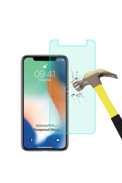 Smart Tech Iphone X  Uyumlu  Temperli Kırılmaz Cam Ekran Koruyucu