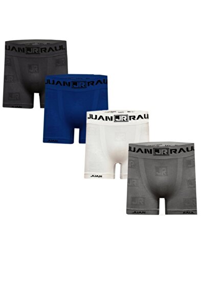 Socks Stations Micro Boxer - Ανδρικά μοντέλα Boxer - Σετ 4 τεμαχίων με σχέδια Boxer