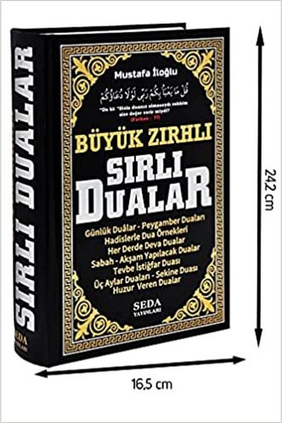 Seda Yayınları الصلوات المدرعة الصلوات المزججة كود 179: الصلوات اليومية - صلوات الرسول - عينات الصلاة مع الحاديث -
