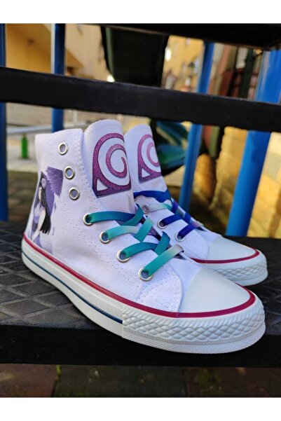MECH BUTİK Hinata Anime Karakterli Baskılı Günlük Spor Ayakkabı Sneaker