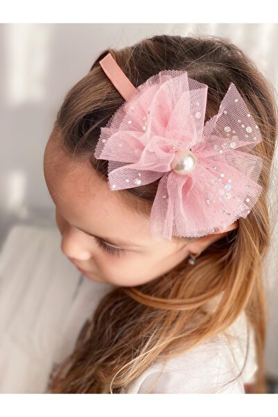 QUEEN AKSESUAR Тюл панделка с лъскава корона от мъниста