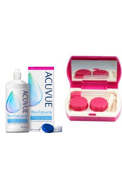 ACUVUE 1 Piece Revitalens 360 ml Lens Solution 1 Piece Lens Storage Container