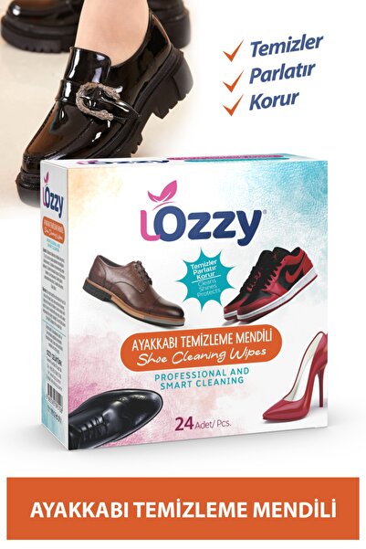 Lozzy Lozzy Ayakkabı Temizleme Mendili 24 Adet