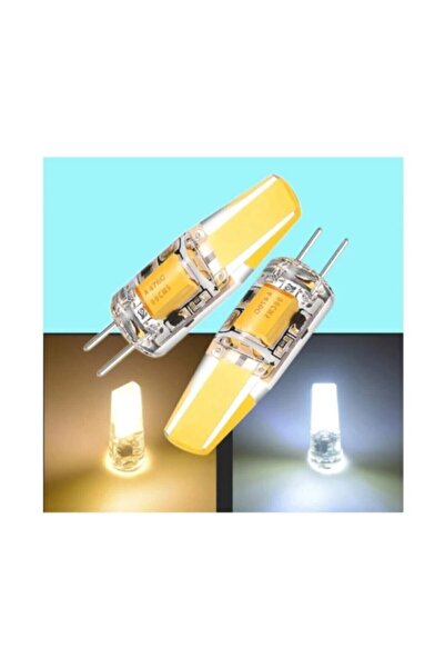PİRONTEK Cata 2w G4 12 Volt Led Kapsül Ampul Ct-4255 - Beyaz Işık (ığne Bacak...