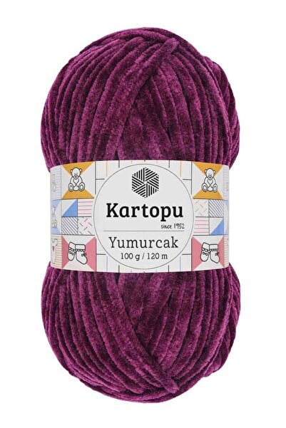 Kartopu يوموركاك مخملية باللون البرقوق K726