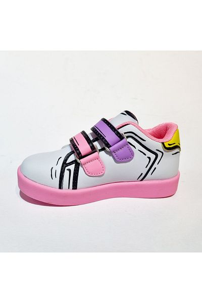 Vicco Alb - Pantofi sport pentru copii de zi cu zi ortopedici