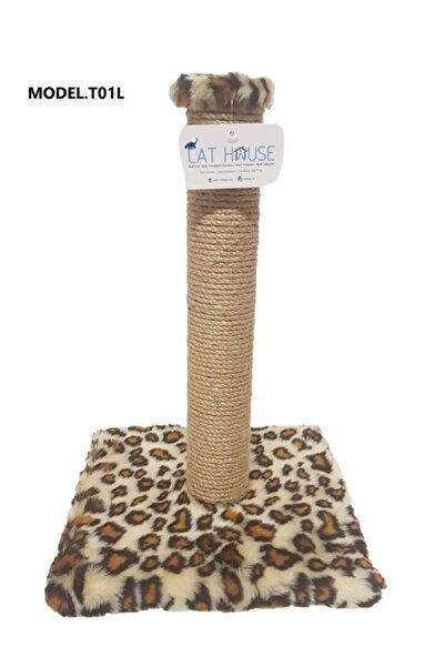 Cathause Cat house t01 cat scratching leopard 42 cm