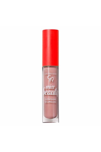 Golden Rose Miss Beauty Glow Shine 3d Lipgloss No.1 Nude Chic