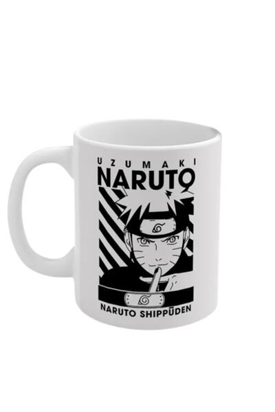 ART HEDİYE كوب أنيمي ناروتو اوزوماكي وجه مطبوع على الجانبين