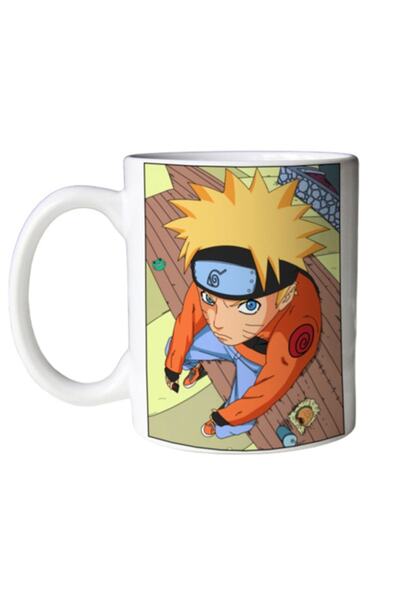 ART HEDİYE كوب مطبوع عليه صورة أنيمي ناروتو اوزوماكي على الجانبين