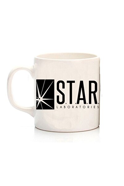 ART HEDİYE فلاش - كوب مطبوع على الجانبين من S.t.a.r Labs