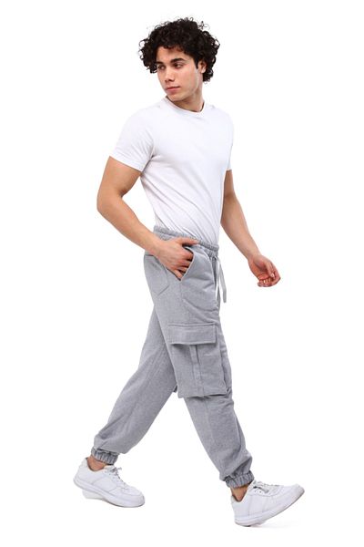 AUST JEANS Ανδρικά ρούχα Aust Loose Fit Cargo Pocket Style Ανδρικά Φούτερ
