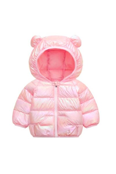 Petityu Teddy Şirin Şişme Mont - Acik Pembe 1-2-3-4-5 Yaslar 22lgteddypufacik...