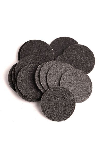 BEAUTY BOX COSMETIC 15 Pieces Adhesive Sanding Disc Set Manicure Pedicure Hand Foot Nail Care Excluding Milling Bit 25mm