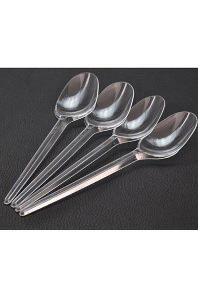 DAĞYÜCE Yozay Plastic Lux Spoon 100 Pieces