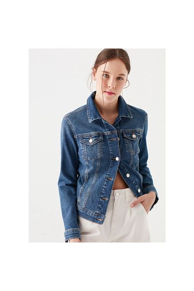 Mavi Jachetă de damă Daisy 90 S Sanding Jean 1113632061
