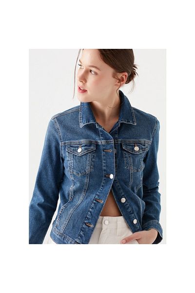 Mavi Jachetă de damă Daisy 90 S Sanding Jean 1113632061