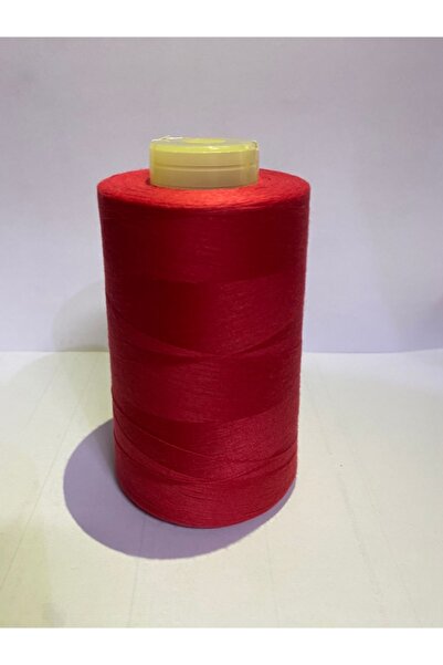 MUTLU İPLİK Kırmızı Dikiş Ipliği 120 No 5000m Polyester 120krmz