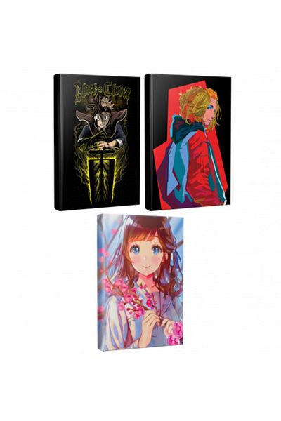 Halk Kitabevi 3 Notebook Black Clover - Tokyo Revengers - Cherry
Blossom