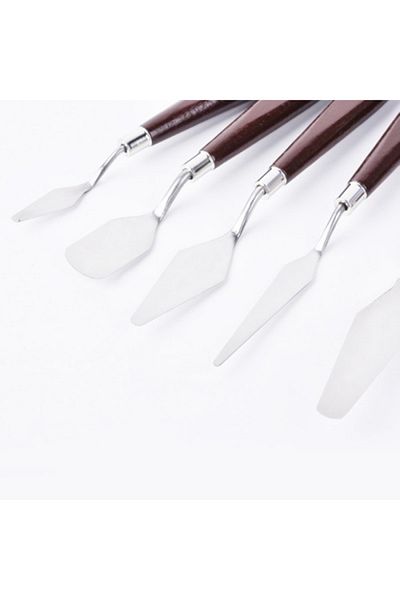 EleganTShoP Metal Spatula Set of 5