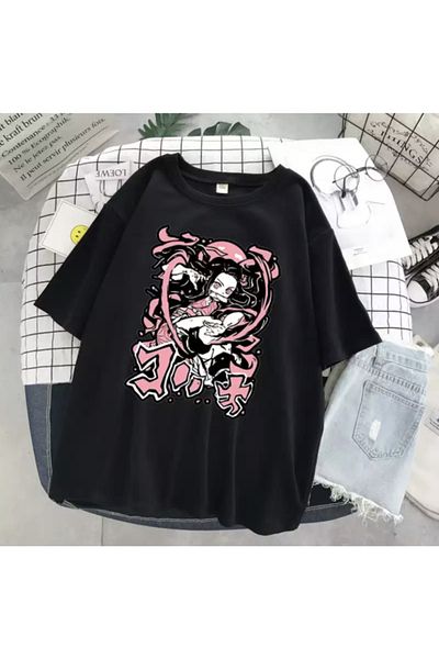 Köstebek Ανιμέ Demon Slayer: Nezuko Unisex T-Shirt