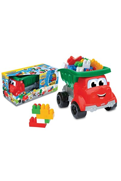 Fırsat Oyuncak Big Truck Blocks with Toy Box (30 Pieces)