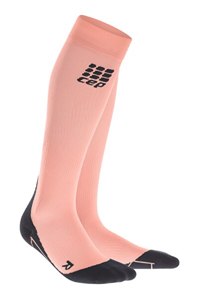Cep Run Socks 3.0 Sporcu Kompresyon Çorabı, Crunch Coral , Kadın II