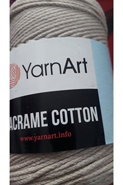 Yarnart Macreme Cotton 753 A. Kahve