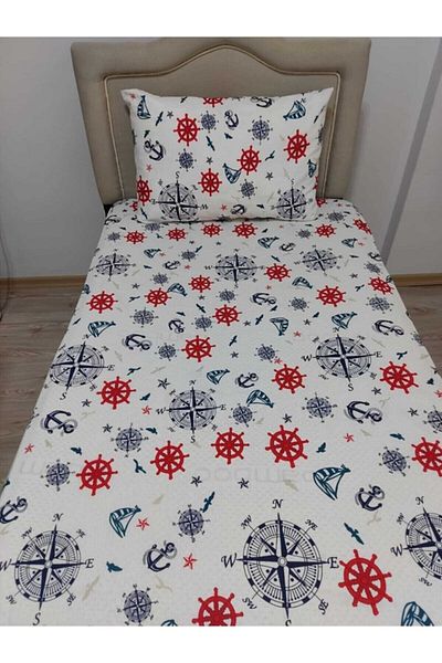Kaan Single Elastic Sailor Sheet Set