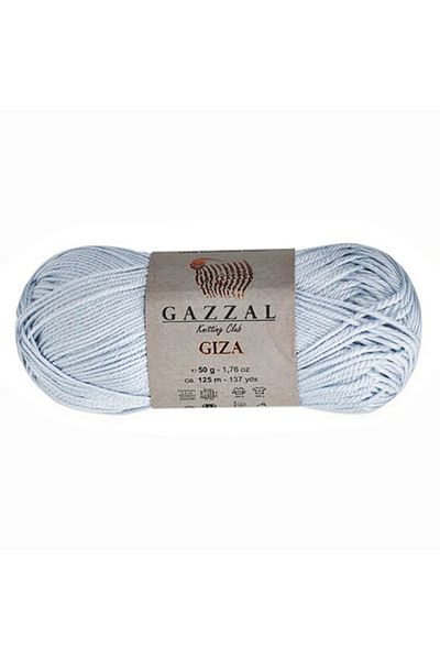 Gazzal Giza Amigurumi Cotton Cotton Cotton Mercerized Hand Knitting Thread 50 Gr