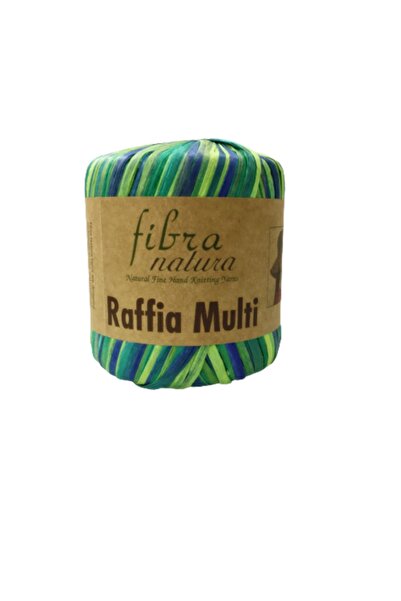 Fibra Natura Himalaya Raffia Multi - Rafya Şapka Çanta Kağıt Ip