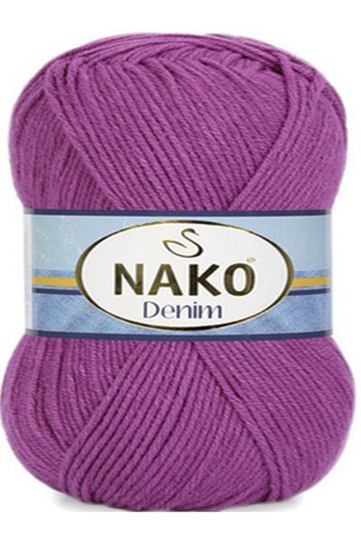 NAKO Denim Cotton Cotton Hand Knitting Yarn Yarn Wool