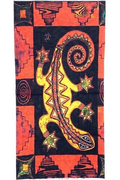 Dünyadan Hediyeler Lizard Themed Buff Neck Collar Bandana No 169
