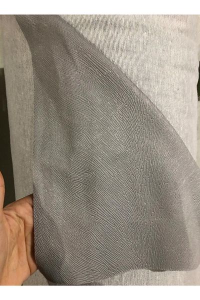 turkanlarhome Spandex Feather Upholstery Fabric (Grey)