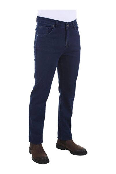Moda Tint Erkek Yüksek Bel Regular Fit Pamuklu Kot Pantolon