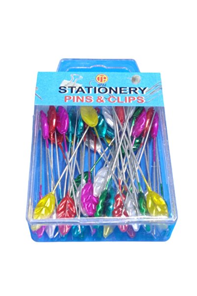 EleganTShoP Uzun Toplu Iğne Motif Başlı 50 Adet 1dksg04