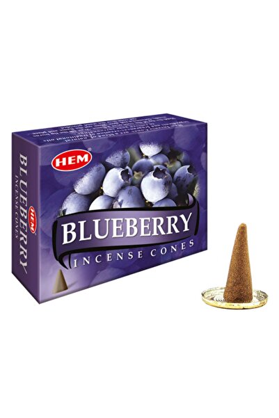 Hem Blueberry Cones Konik Tütsü 10'lu